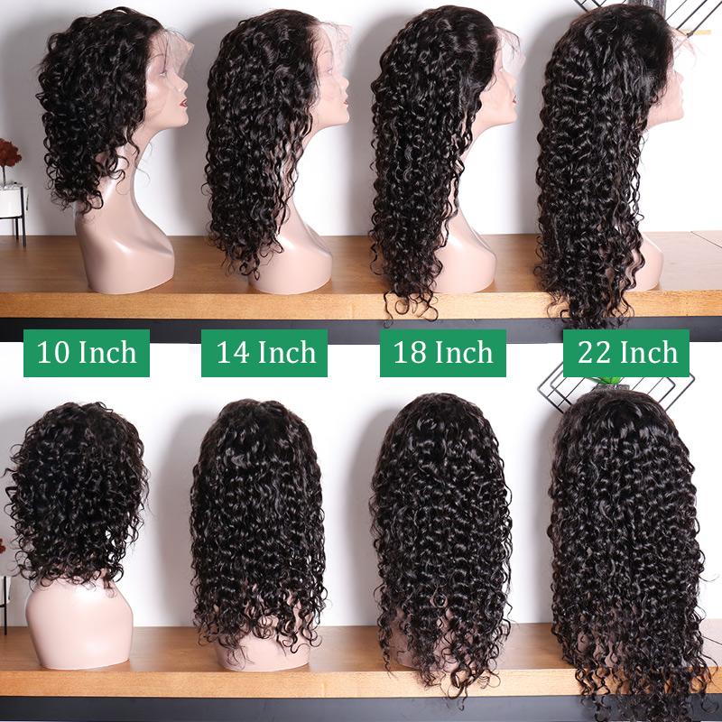 cheap water wave lace front wigs