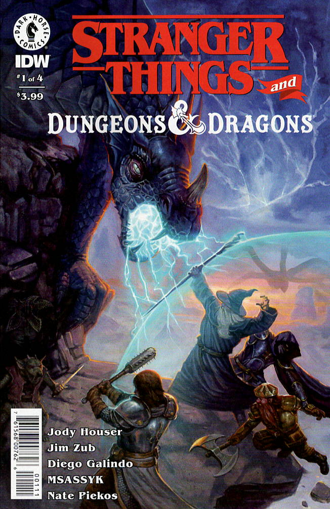 STRANGER THINGS D&D CROSSOVER #1 CVR A GIST