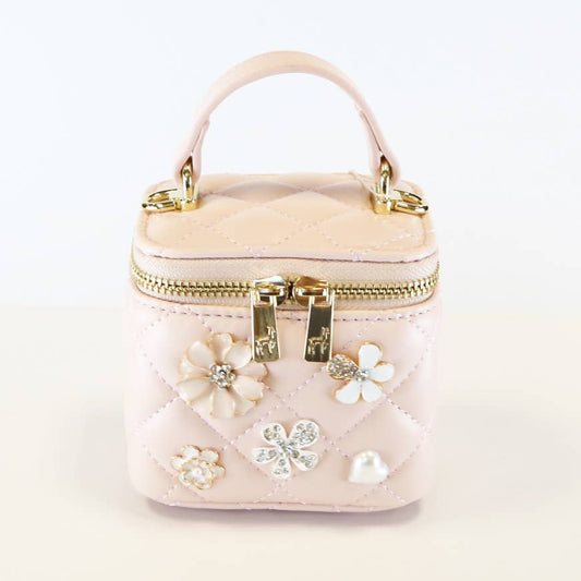 Floral Jelly Bowling Bag in Pink - Tadpoles and Tiddlers