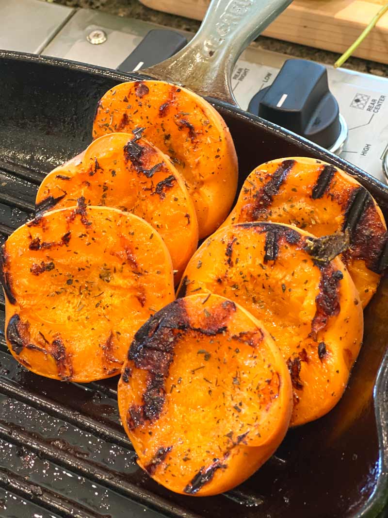 apricots grilled