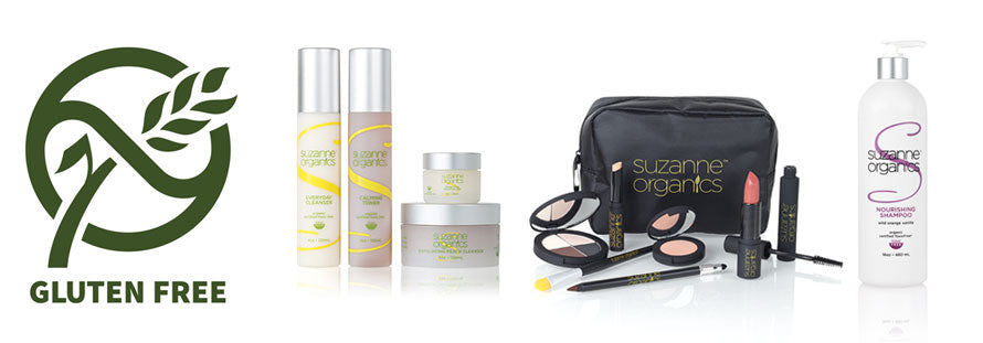 100% Gluten-Free: SUZANNE Organic Makeup, Skincare, Bodycare, Haircare – SuzanneSomers.com