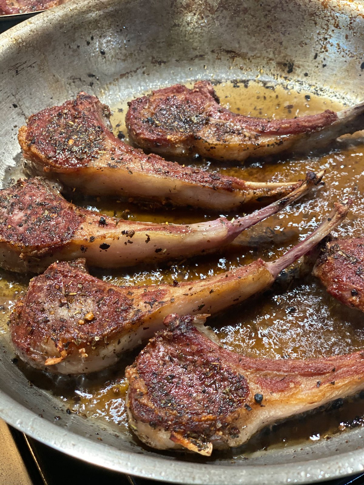 Pork Chops in Pan