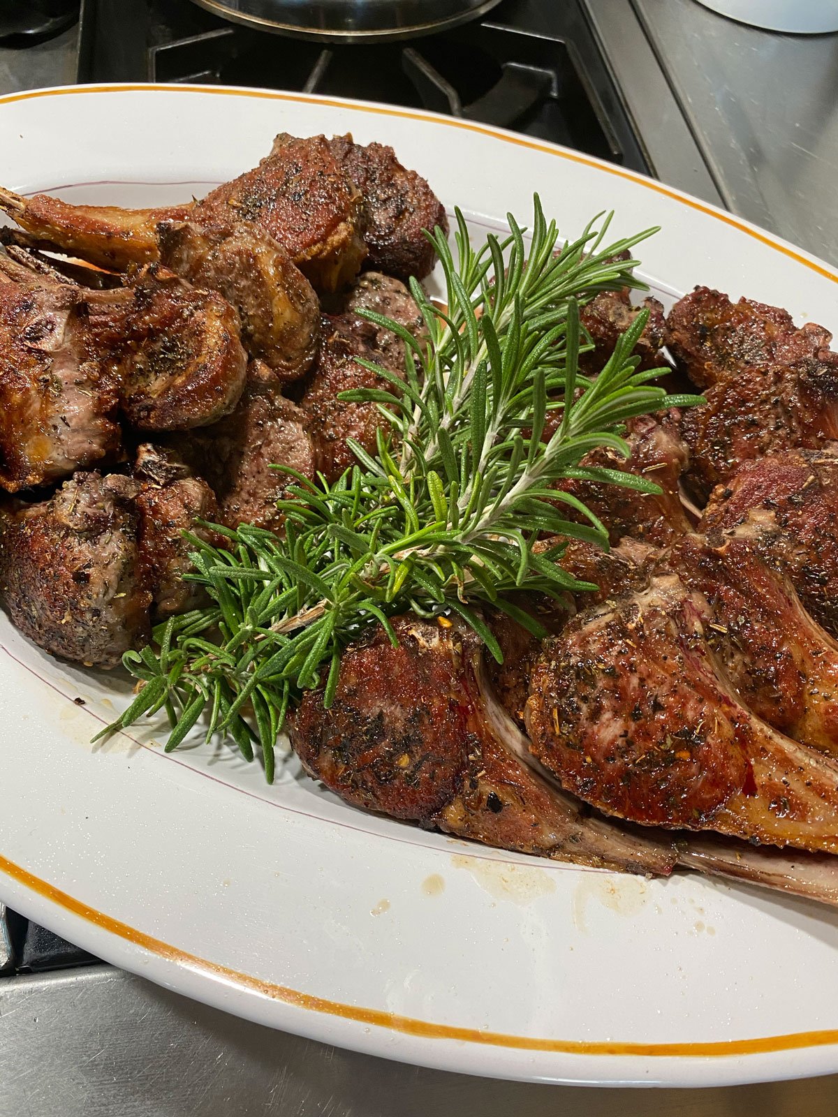 Pork Chops on Plate