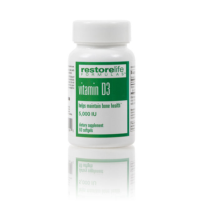 Restorelife Formulas Vitamin D3 5000 Iu Supplement