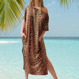 T-Shirt Dress - Leopard