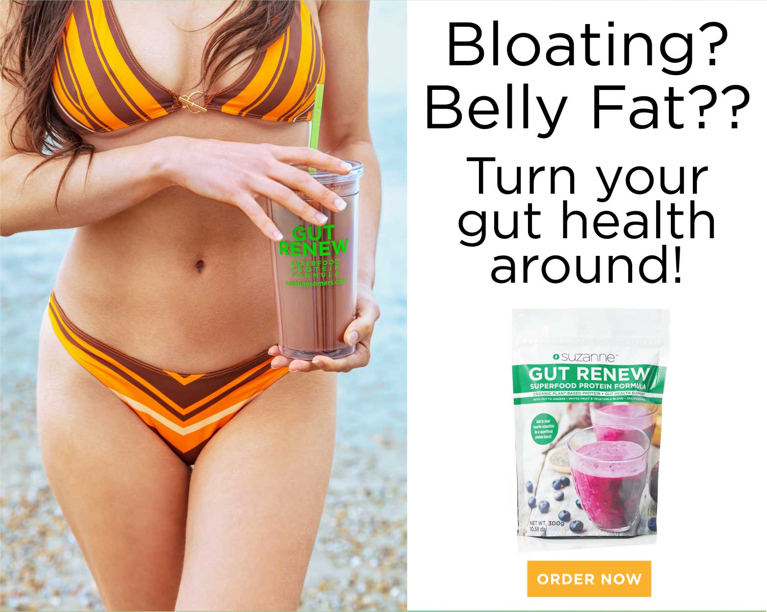 Bloating? Belly Fat? Support the critical balance of the gut with this powerhouse blend ORDER NOW
