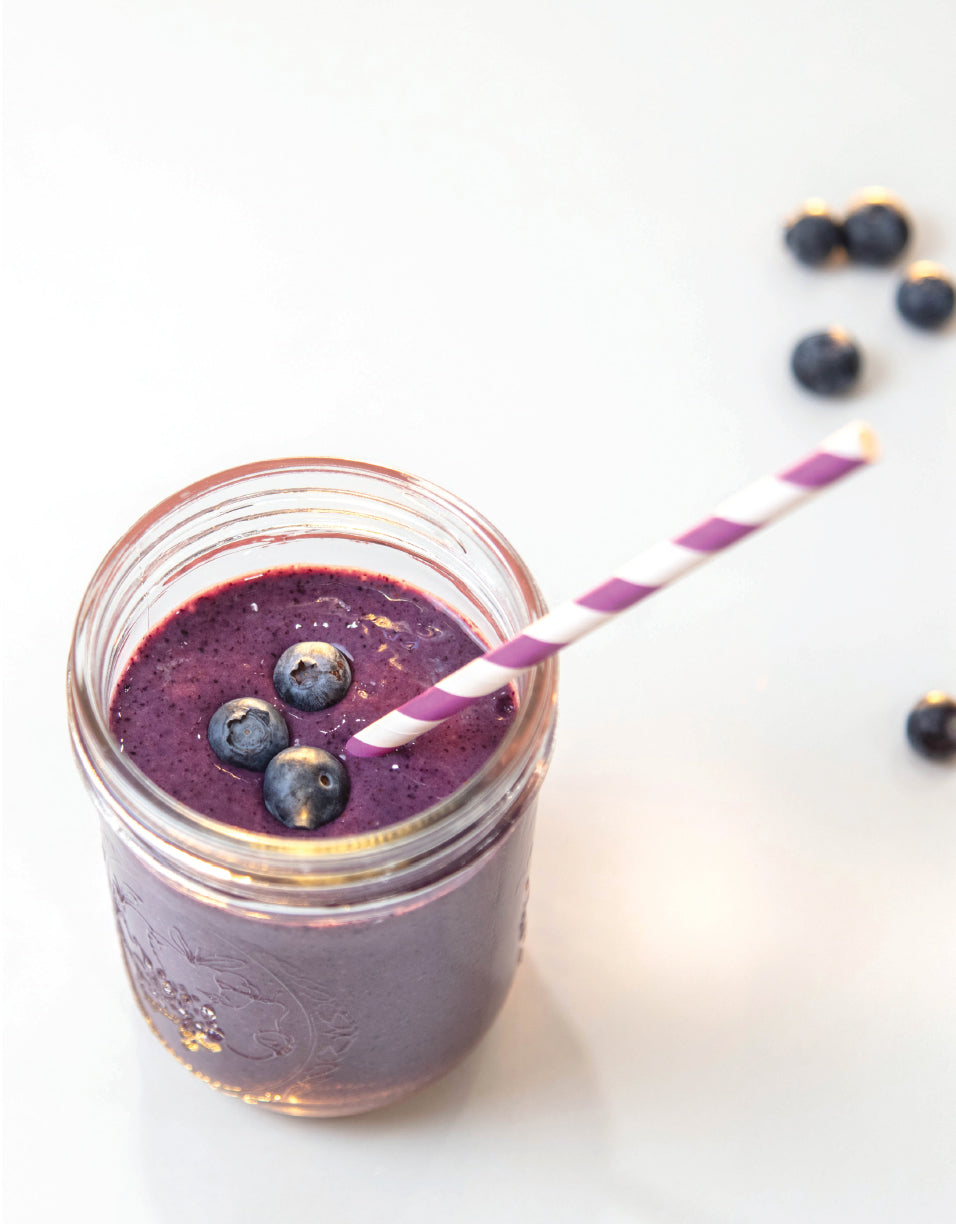 blueberry smoothie