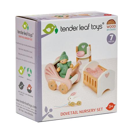 Tender Leaf Toys - Doll House Nursery Set
