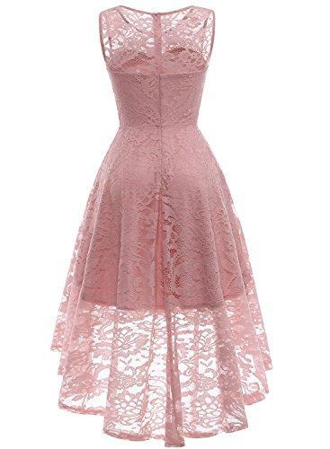 Women's Vintage Floral Lace Sleeveless Hilo Cocktail Formal Swing Dres ...