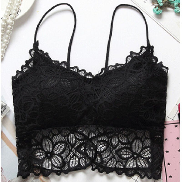 Push Up Bra Women Lace Bralette Seamless Wireless Bra Lingerie Plus Si ...