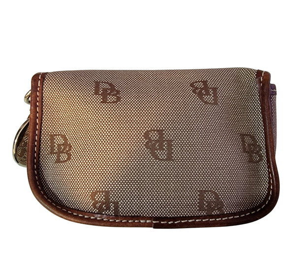 Authentic LOUIS VUITTON Name Tag & Powanie Charm Brown Leather #f53347