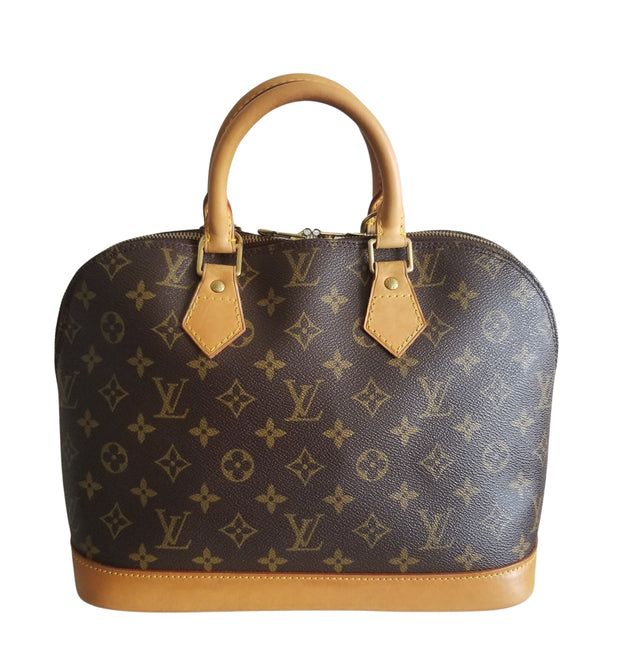 Shop Louis Vuitton Monogram Street Style Plain Leather Metal Logo