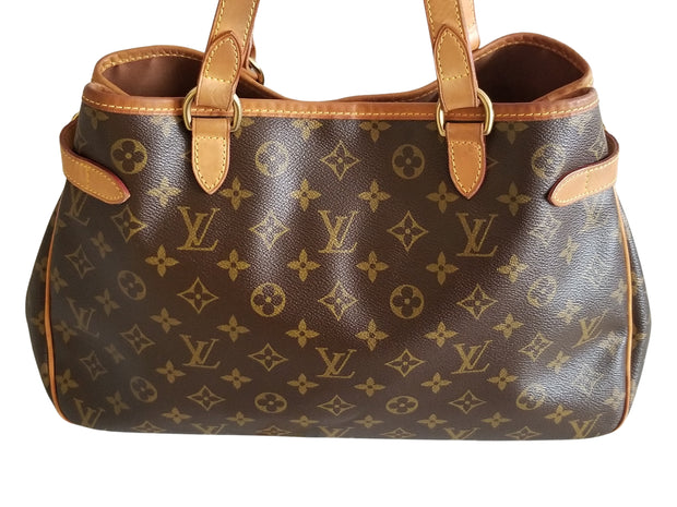 Authentic Louis Vuitton Rock It Horizontal Tote Bag- Hand Bag Monogram  Brown