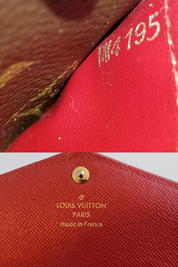 Louis Vuitton, Bags, Auth Louis Vuitton Emilie Wallet Woc In Monogram And  Pink Ballerine