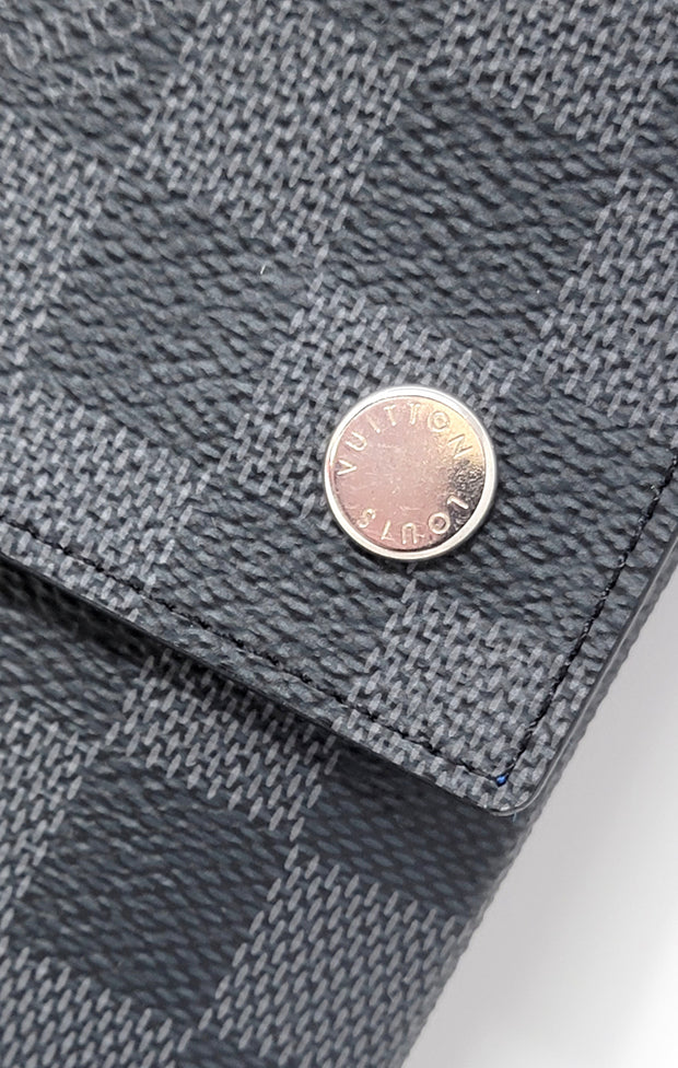 Louis Vuitton Damier Graphite Compact Snap Modulable Wallet