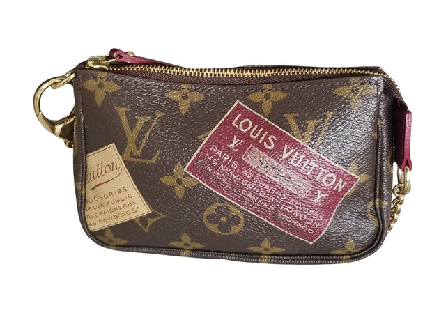 Louis Vuitton Neverfull Pochette Mm Since 1854 Rare Monogram Pouch Wri –