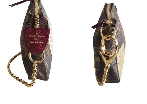 Louis Vuitton LV Brass Padlock Key Drawstring Dust Bag –