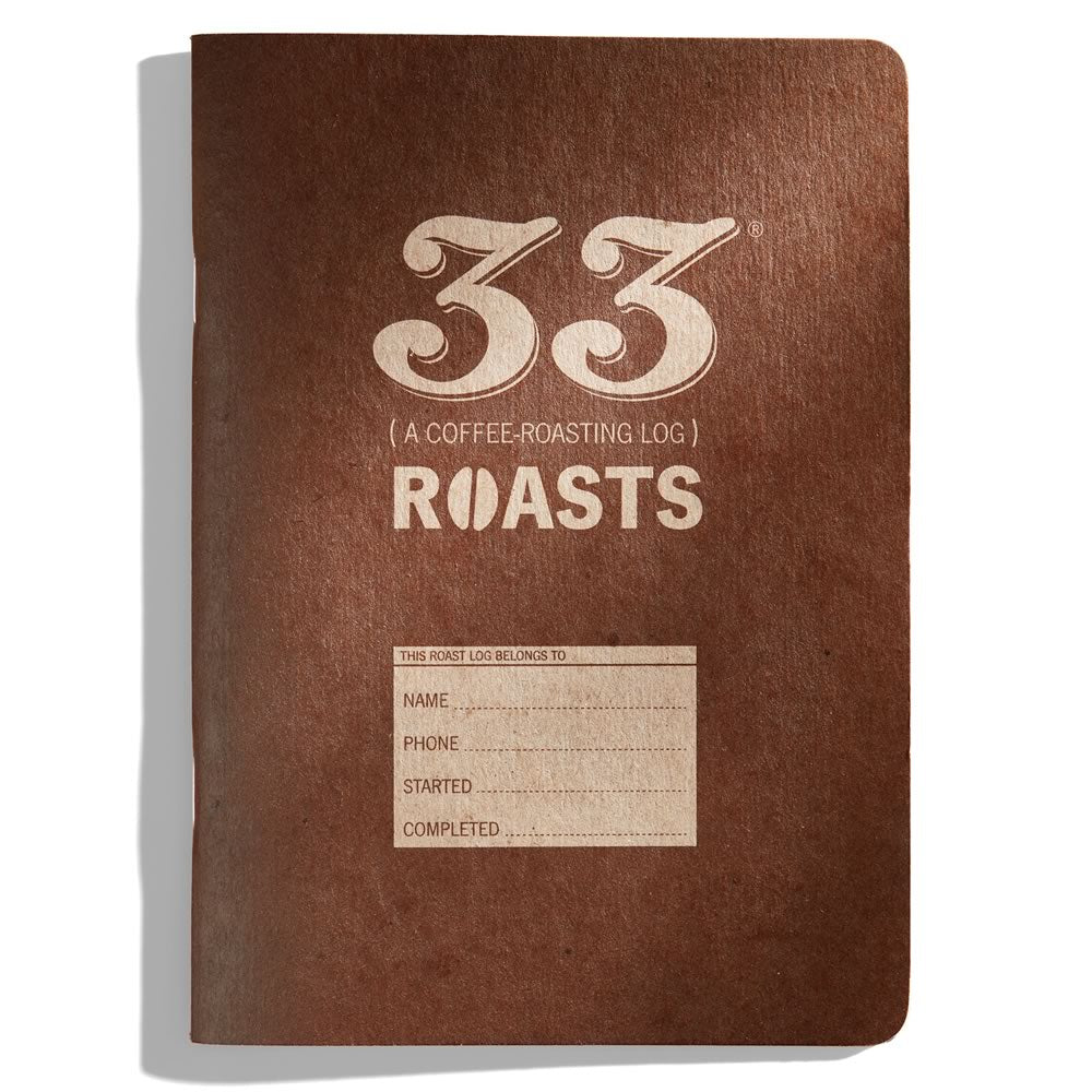 Coffee Roast Log 33 Books Co