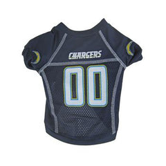 chargers pet jersey