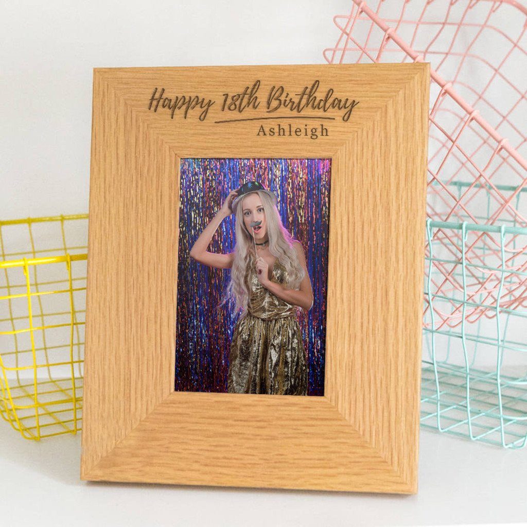 Dust & Things personalised birthday frames