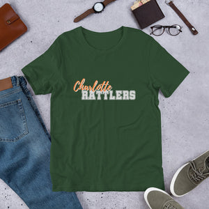 Charlotte Rattlers II- Short-Sleeve Unisex T-Shirt
