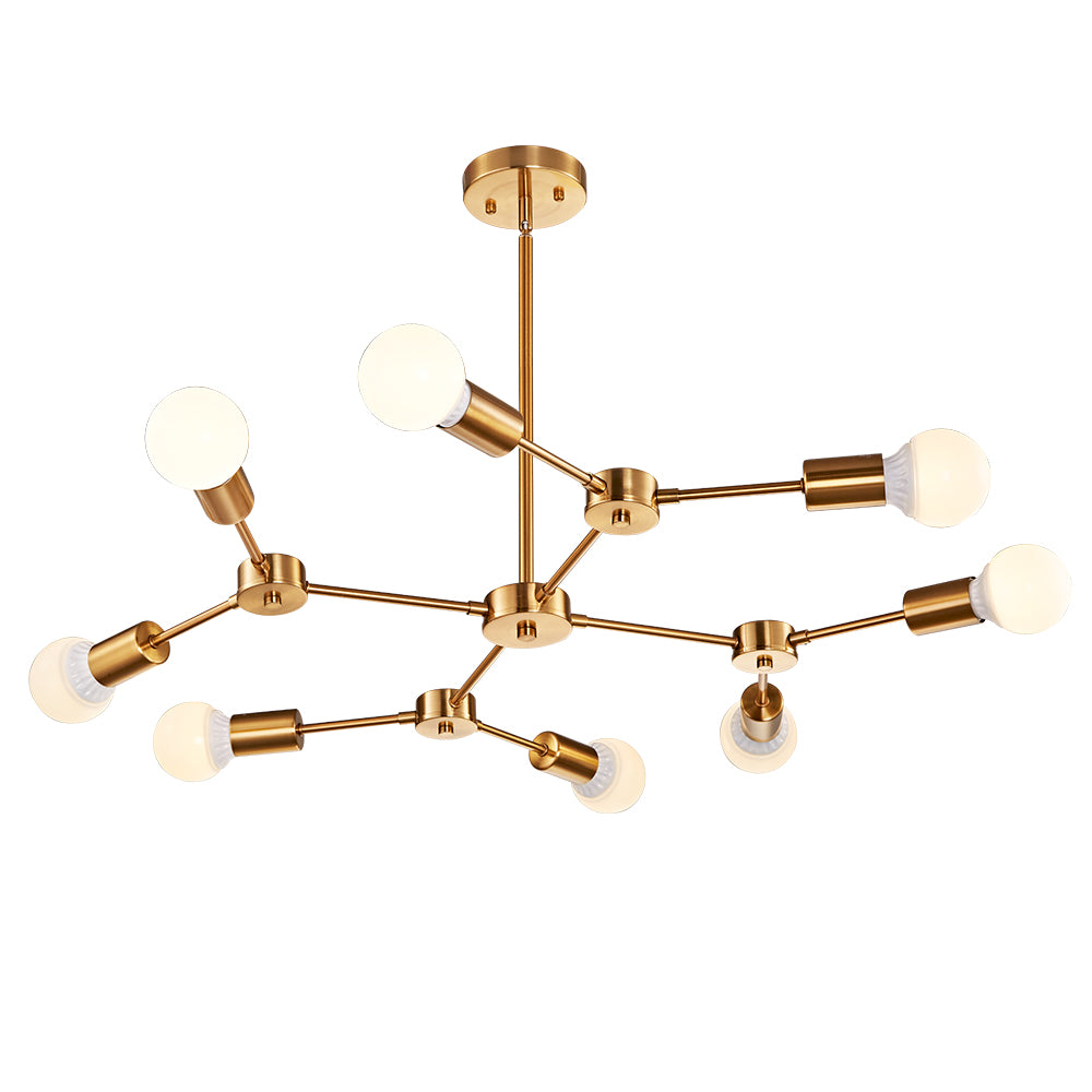 modern sputnik chandelier lighting