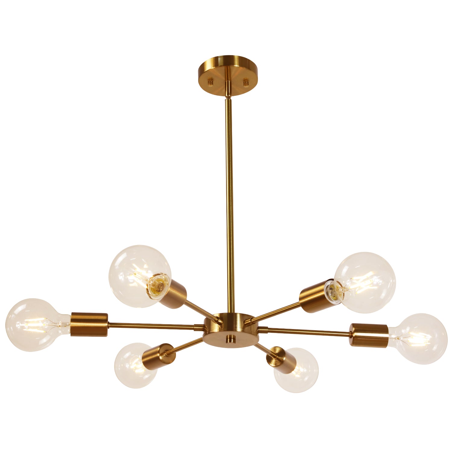 modern sputnik chandelier lighting