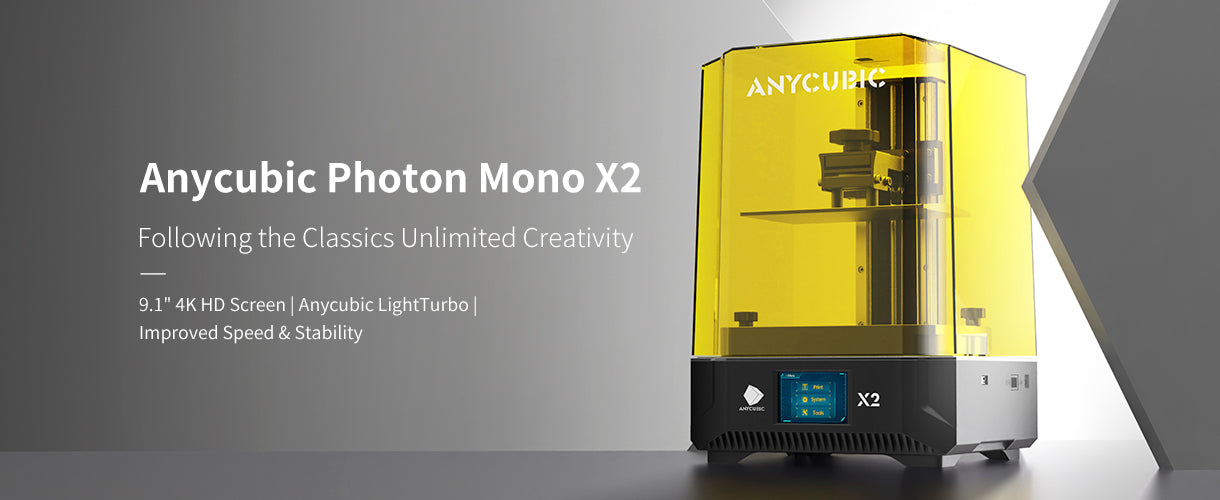 Anycubic Photon Mono X2 resin 3D-printer elastic flex flexible tough strong jewelry dental engineering photopolymer resins liqcreate