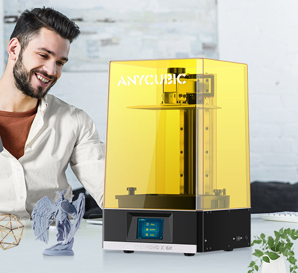 ANYCUBIC Photon Mono X 6Ks LCD 3D Printer with 9.1'' 6K Mono Screen High  Resolution High-Speed 3D Printers Size 200x196x122mm - AliExpress