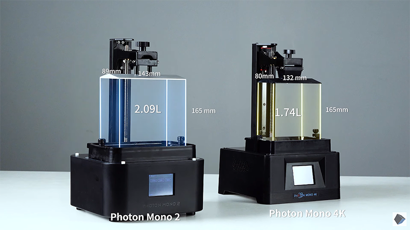 Anycubic Photon Mono 2 vs Photon Mono 4K - Differences & Comparison