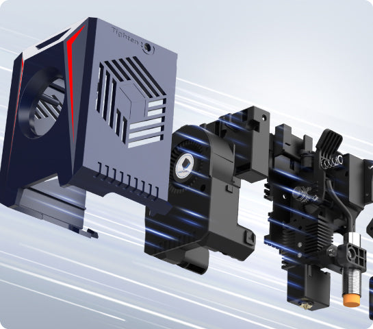 Anycubic Kobra 2 - Yükseltilmiş Ekstrüzyon Sistemi