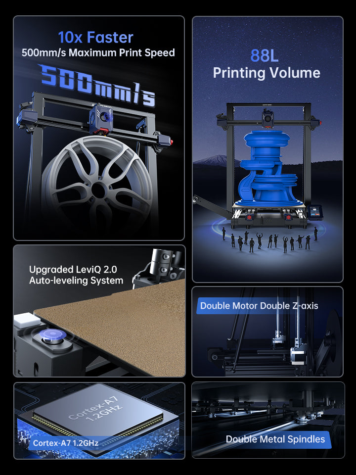 Huge 3d printer: Kobra 2 max: #anycubickobra2max #kobra2max