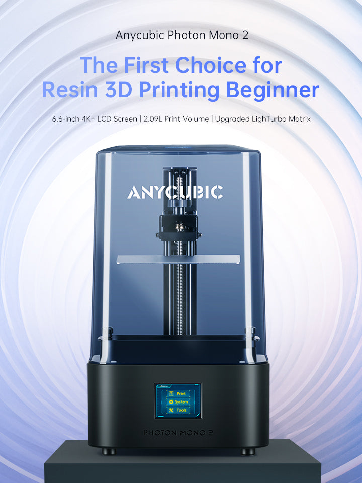 ANYCUBIC Photon Mono 2 Imprimante 3D Résine Ultra 4K, Impression