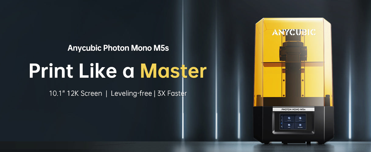 Anycubic Photon Mono M5s - The First Leveling-Free 12K Resin