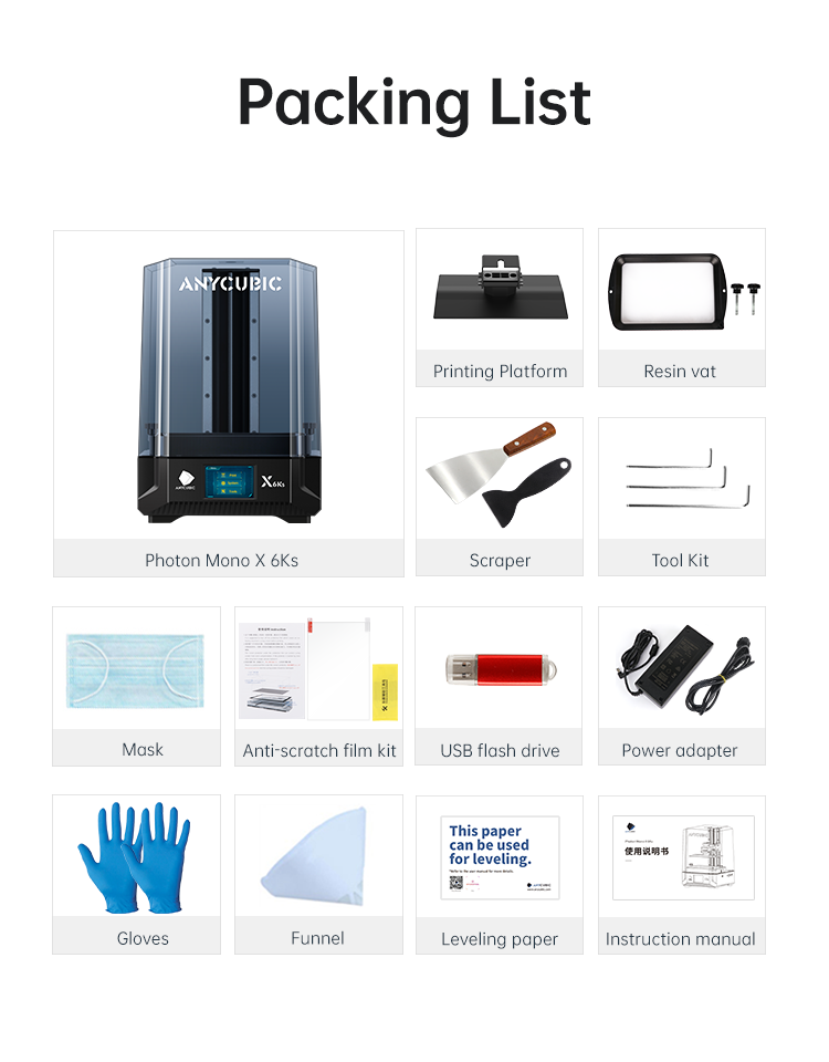 202 x 128 - XTR - Anycubic Photon Mono X, Photon Mono X 6k/6ks, Mono X2,  Photon X, and Photon M3 Plus