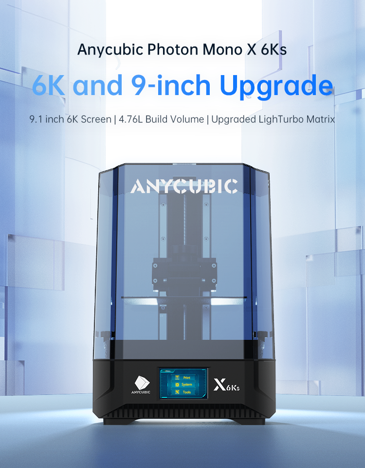 Anycubic Photon Mono X 6Ks - Upgraded 6K Resin 3D Printer – ANYCUBIC-US