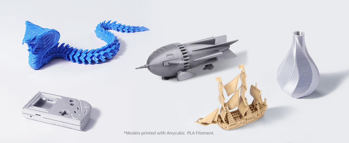 Anycubic PLA Filament - Sample Prints