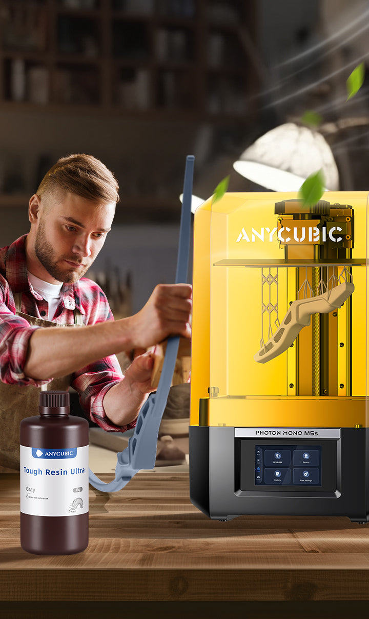 Anycubic Tough Resin Ultra - Low-Odor, Eco-Friendly Solution