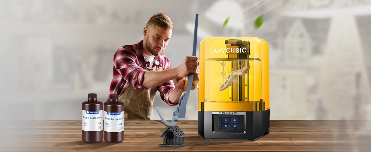 Anycubic Tough Resin Ultra - Low-Odor, Eco-Friendly Solution