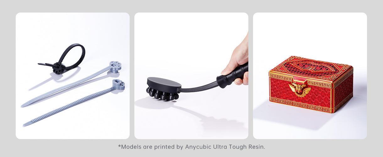 Anycubic Ultra Tough Resin - Sample Prints