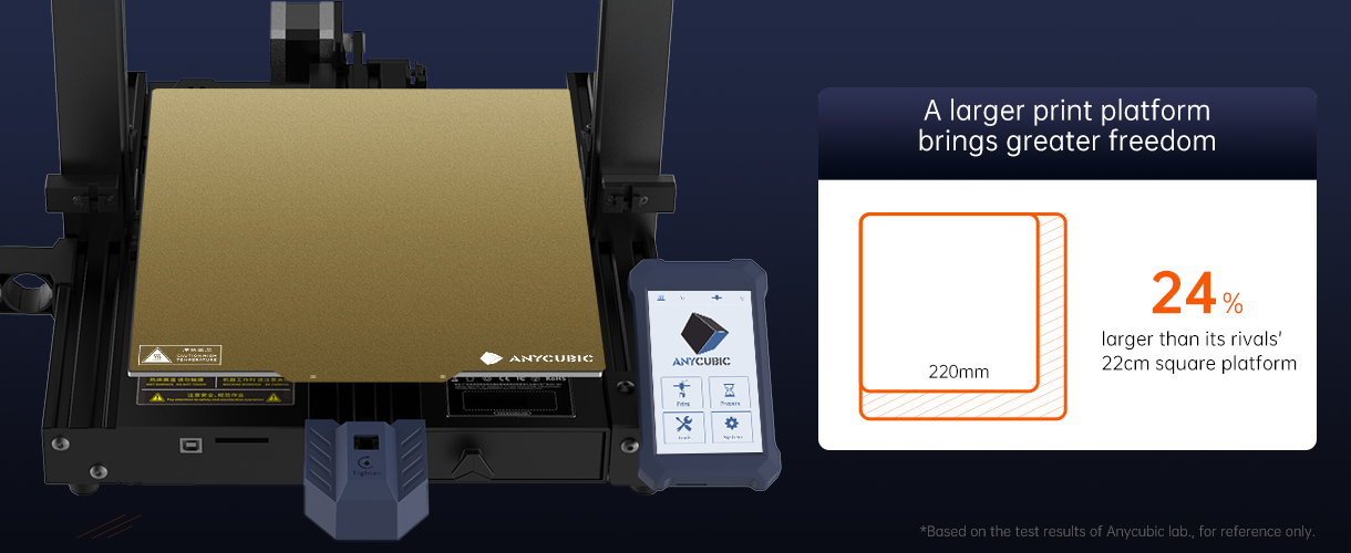 Imprimante 3D Anycubic Vyper avec fonction de niveau automatique  245*245*260mm