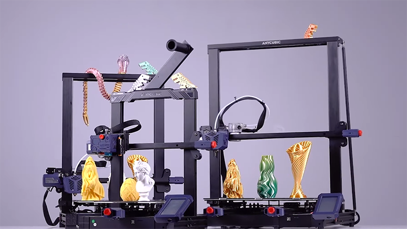 Anycubic PLA filament and 3D printers