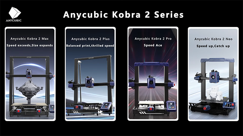 Anycubic Kobra 2 Series Comparison