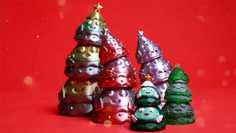 3D print Christmas tree ornament