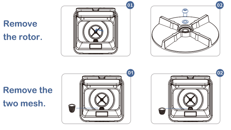 Clean and Maintenance Steps