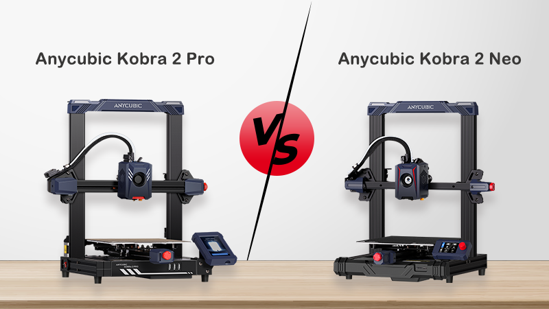 Compare Anycubic Kobra 2 Pro and Kobra 2 Neo