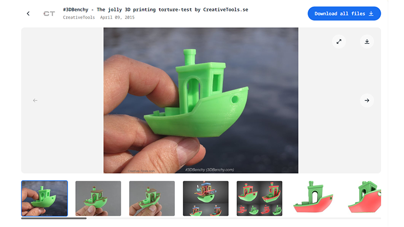 thingiverse benchy