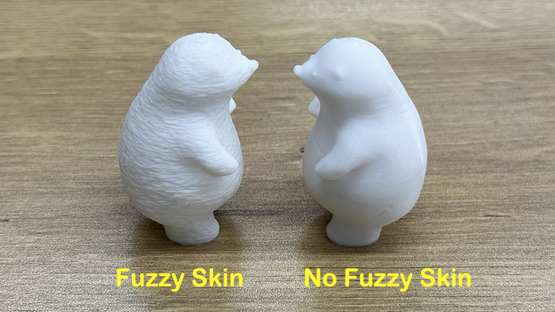 3D print fuzzy skin