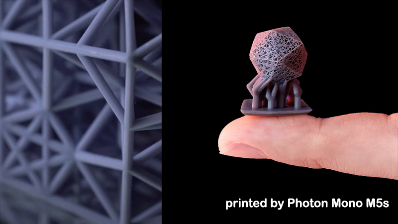 3D printer overhang test