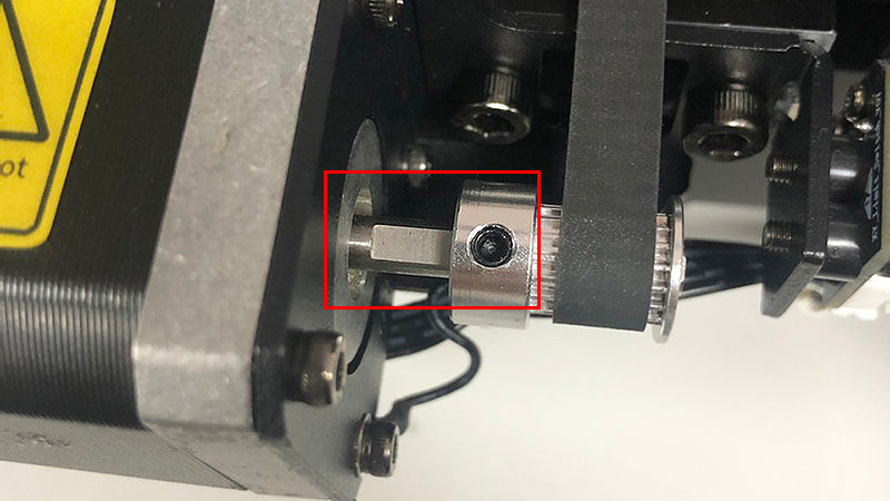 3D Printer Motor and Pulley